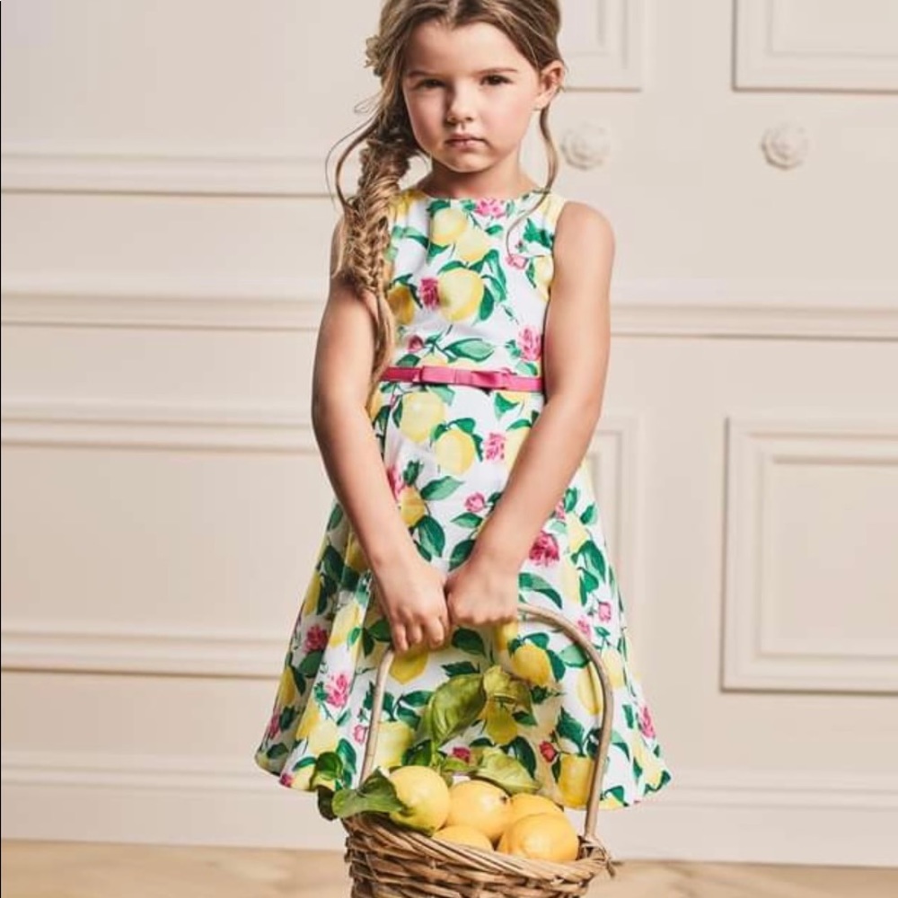 Janie & Jack Lemon Dress